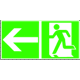 Abbildung: Rettungsweg links