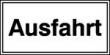 Ausfahrt