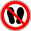 Betreten der Fl�che verboten