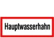 Hauptwasserhahn