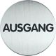 Abbildung: AUSGANG - Edelstahl