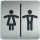 Abbildung: WC Damen | Herren - Edelstahl
