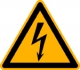 Warnung vor elektrischer Spannung (sp)